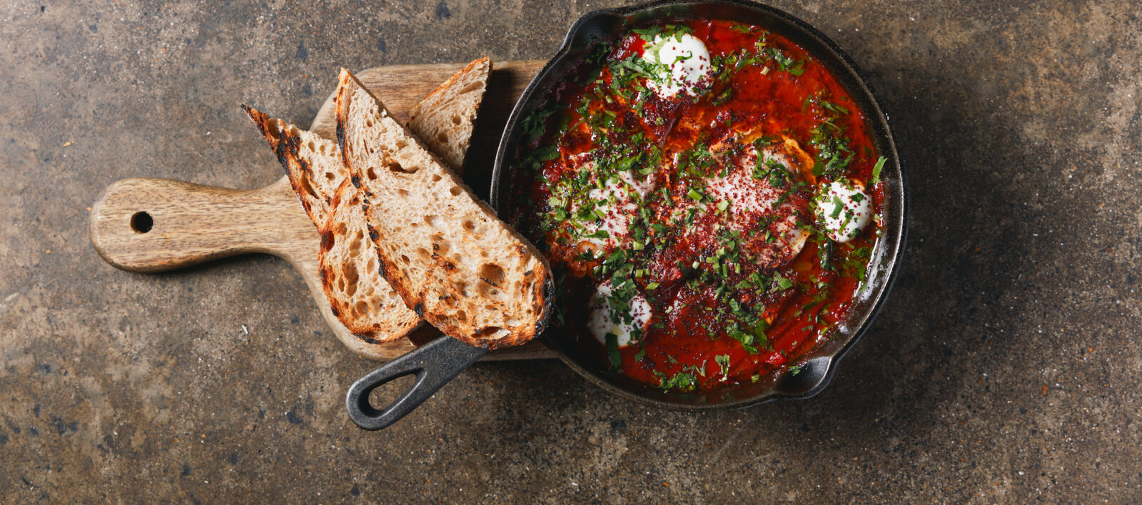 Shakshuka weekend brunch at Amber restaurant Aldgate East